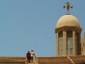 Copt christianity in Egypt Royalty Free Stock Photo